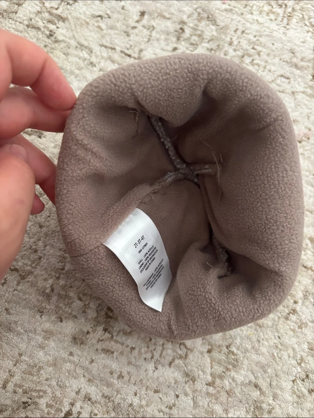 Snozu 2-4T toddler warm hat